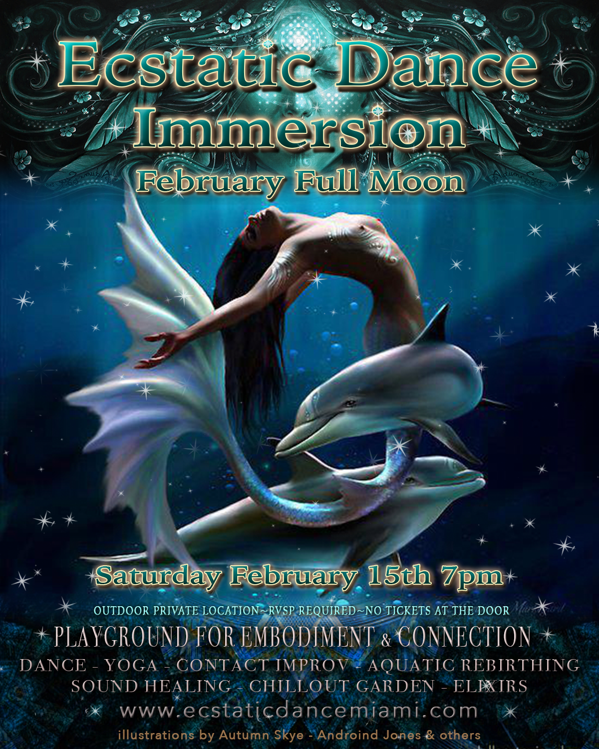 Feb 15th: Ecstatic Dance Miami ~ February Full Moon Immersion