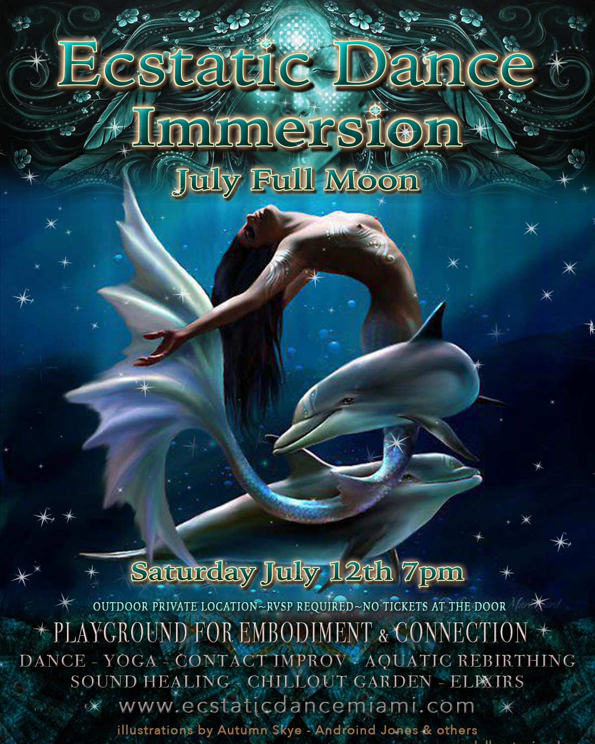July 12th Ecstatic Dance Full Moon Immersion