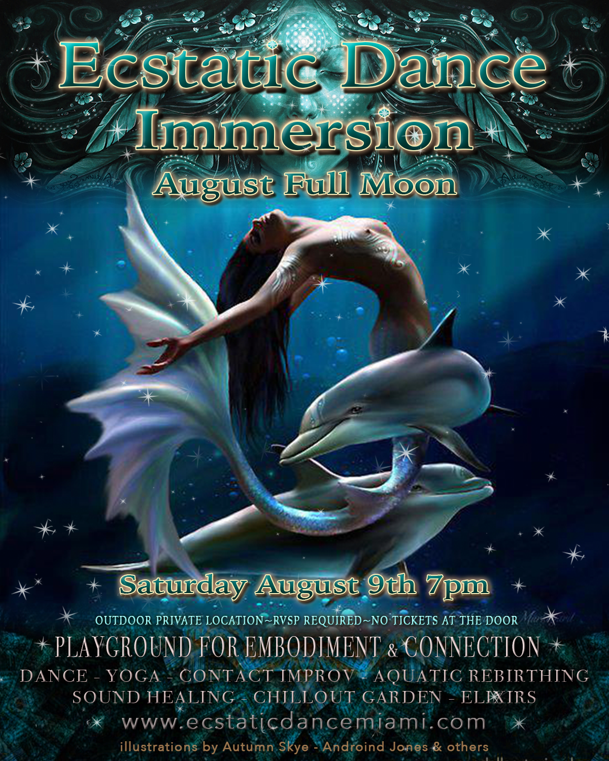 Aug 9th Ecstatic Dance Full Moon Immersion