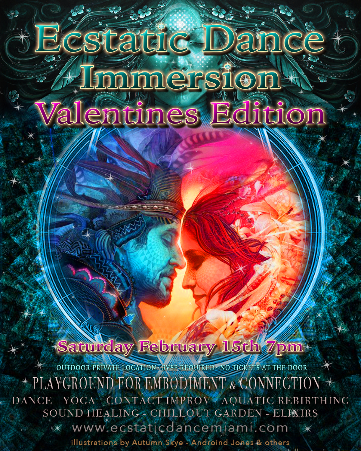 Feb 15th: Ecstatic Dance Miami ~ Valentines Full Moon Immersion