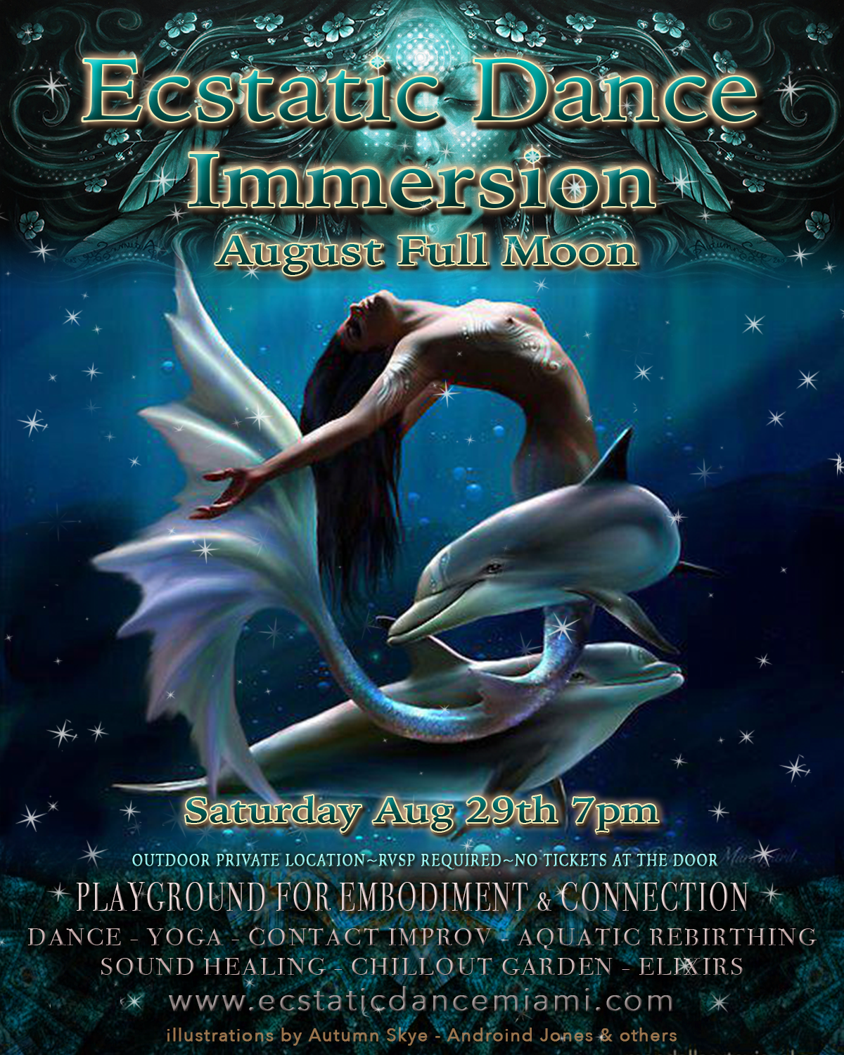 Ecstatic Dance Miami ~ August 29th Full Moon Immersion
