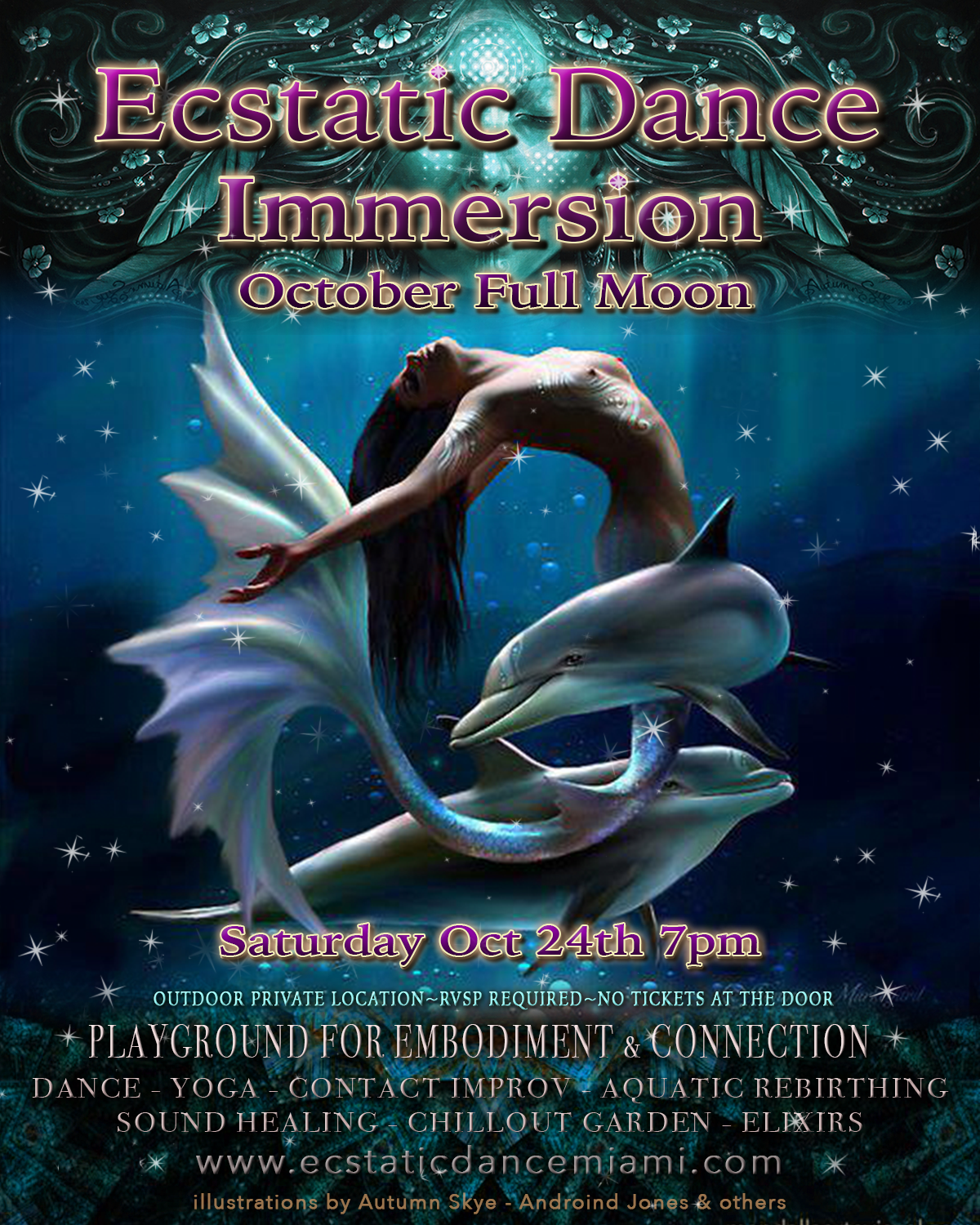 Ecstatic Dance Miami ~ October 24th Full Moon Immersion