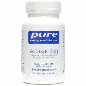 Product label image of Astaxanthin 4 mg by Pure Encapsulations