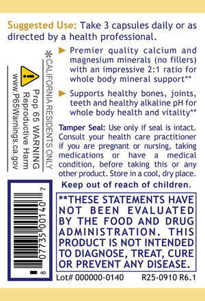 Calcium Magnesium Plus (Formerly Coral Legend) – 90Vcaps