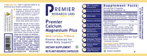 Calcium Magnesium Plus (Formerly Coral Legend) – 90Vcaps