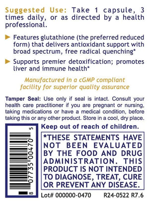 Premier Glutathione Complex 60caps