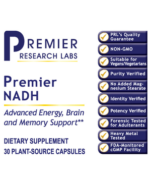 Premier NADH (30 caps)