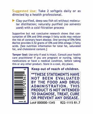 Premier EPA/DHA Marine - 90 Softgels