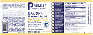 Premier EPA/DHA Marine - 8oz