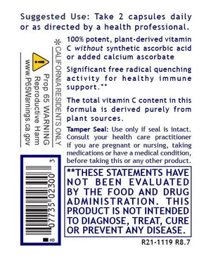 Premier Plant Vitamin C 60caps