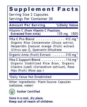 Premier Végétal Vitamine C 60caps