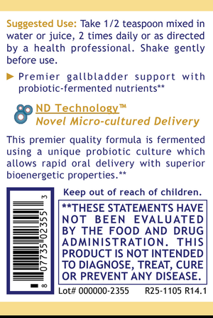 Premier Gallbladder-ND 8 fl oz