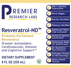 Premier Resveratrol-ND - 8oz
