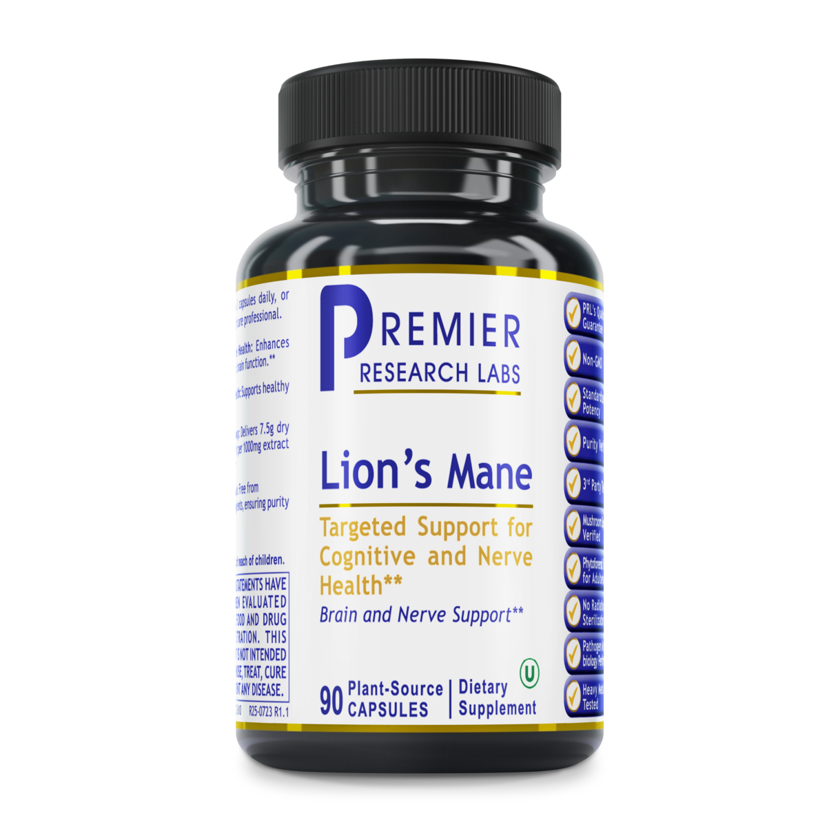 Premier Lion's Mane (90 Caps)