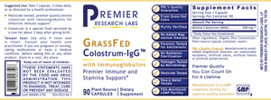 Colostrum-IgG™, Premier (60 caps)