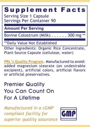 Colostrum-IgG™, Premier (60 caps)
