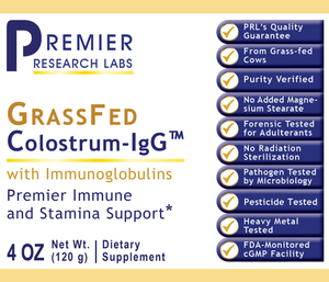 Colostrum-IgG™, Premier (Powder 4oz)
