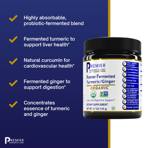 Premier Fermented Turmeric Plus – 4.7 oz Powder
