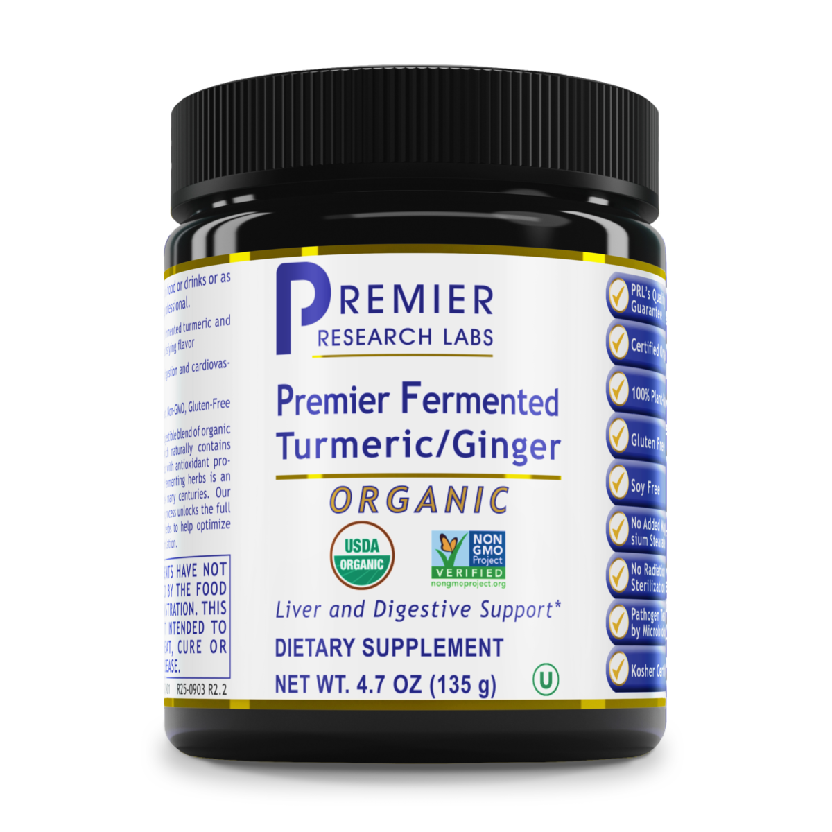 Premier Fermented Turmeric Plus – 4.7 oz Powder