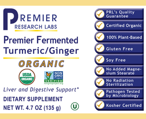 Premier Fermented Turmeric Plus – 4.7 oz Powder