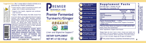 Premier Fermented Turmeric Plus – 4.7 oz Powder