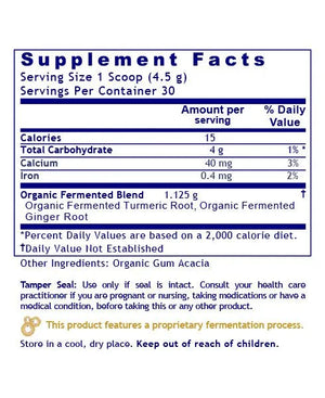 Premier Fermented Turmeric Plus 4.7 oz Powder