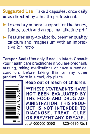 Calcium Magnesium Plus (Formerly Coral Legend) – 90Vcaps
