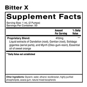 Bitter X in PreTox kit