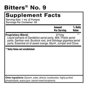 Dr. Shade's Bitters No. 9 liposomal product