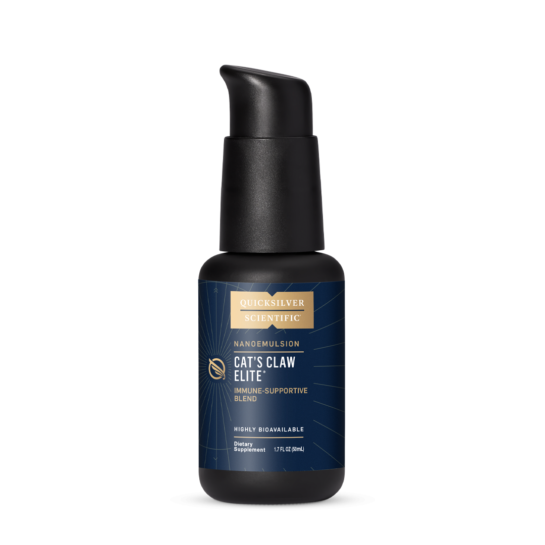 Quicksilver Cat's Claw Elite bottle