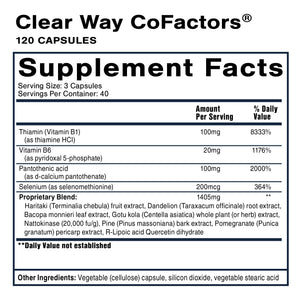 Clear Way Cofactors