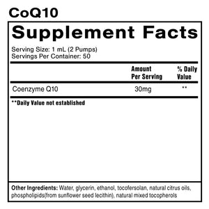 Liposomal CoQ10 supplement