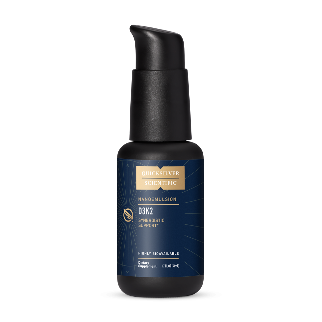 Quicksilver Liposomal D3K2 bottle