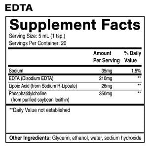 EDTA with R-Lipoic Acid