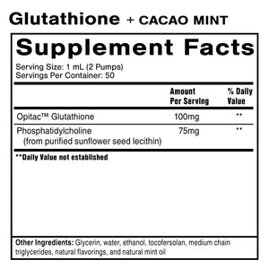 Ergo-Thione+ supplement facts