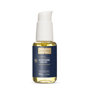 Liposomal Glutathione Lemon Mint bottle