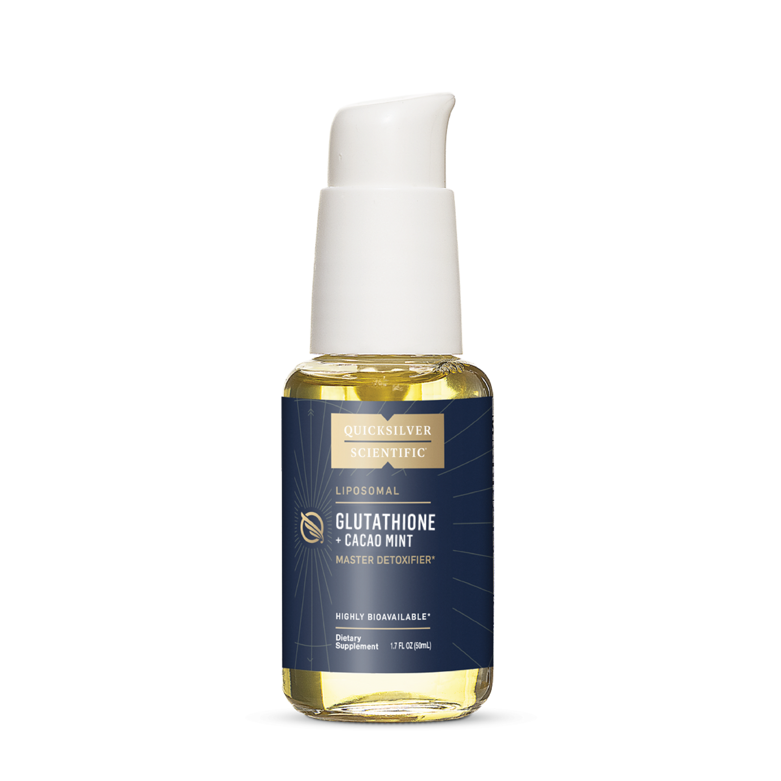 Liposomal Glutathione Cacao Mint bottle
