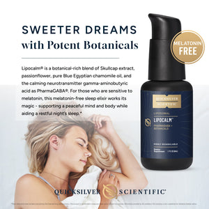 LipoCalm supplement facts panel