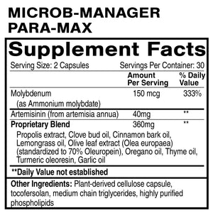 Microb-Manager Para-Max