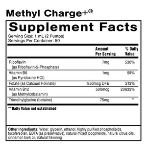Methyl Charge+ liposomal methylation formula