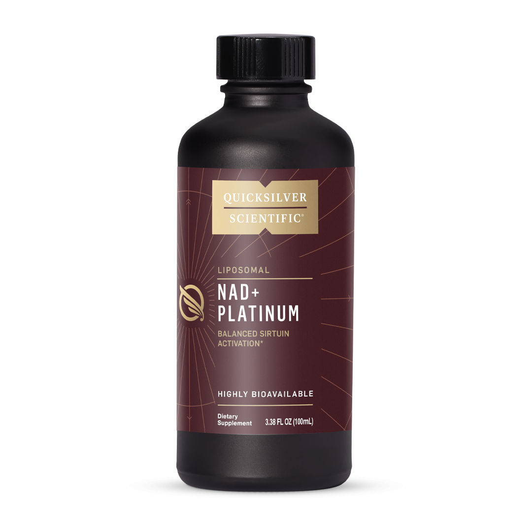 Quicksilver NAD+ Platinum bottle