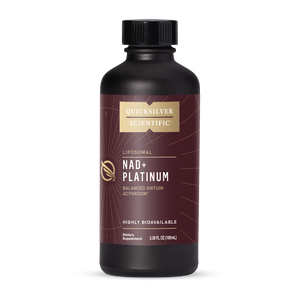 Quicksilver NAD+ Platinum bottle