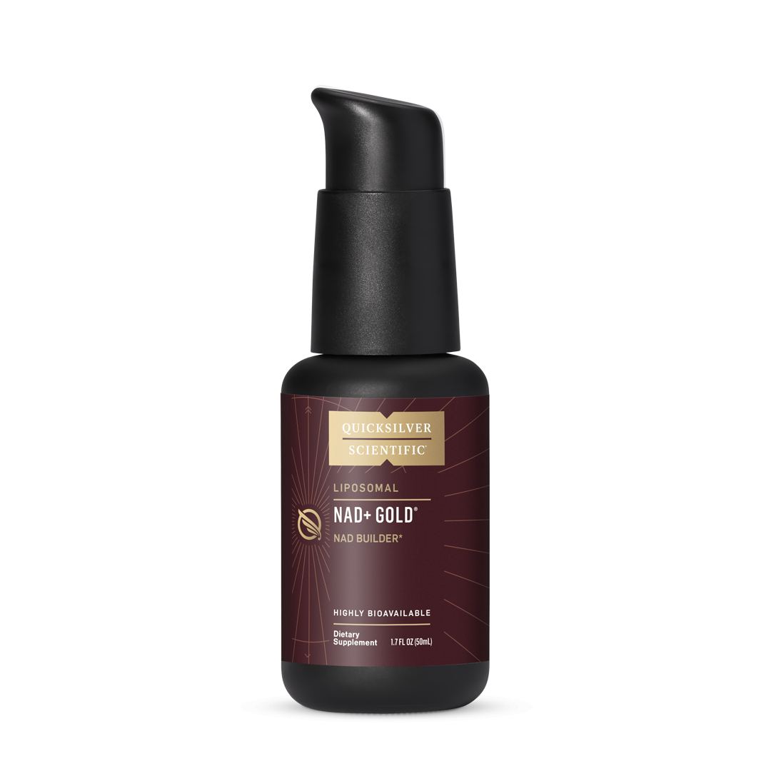 Quicksilver NAD+ Gold liposomal 50 mL bottle