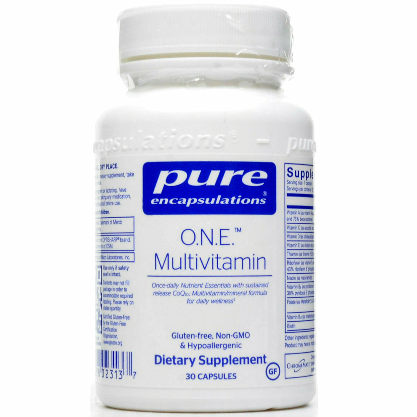 Pure Encapsulations, O.N.E. Multivitamin 30 capsules