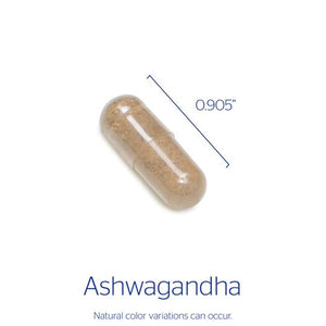 Pure Encapsulations, Ashwagandha — Capsule size and certifications