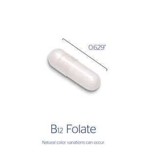 Pure Encapsulations, B-12 Folate — Capsule size and certifications