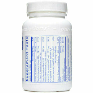 B-Complex Plus 120 vcaps by Pure Encapsulations Supplement facts Label 1