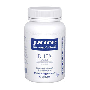 Pure Encapsulations, DHEA (micronized) 25 mg 60 capsules