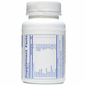 Digestive Enzymes Ultra 180 caps by Pure Encapsulations Supplement facts Label