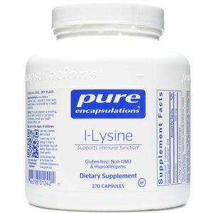 Pure Encapsulations, L-Lysine 270 vcaps